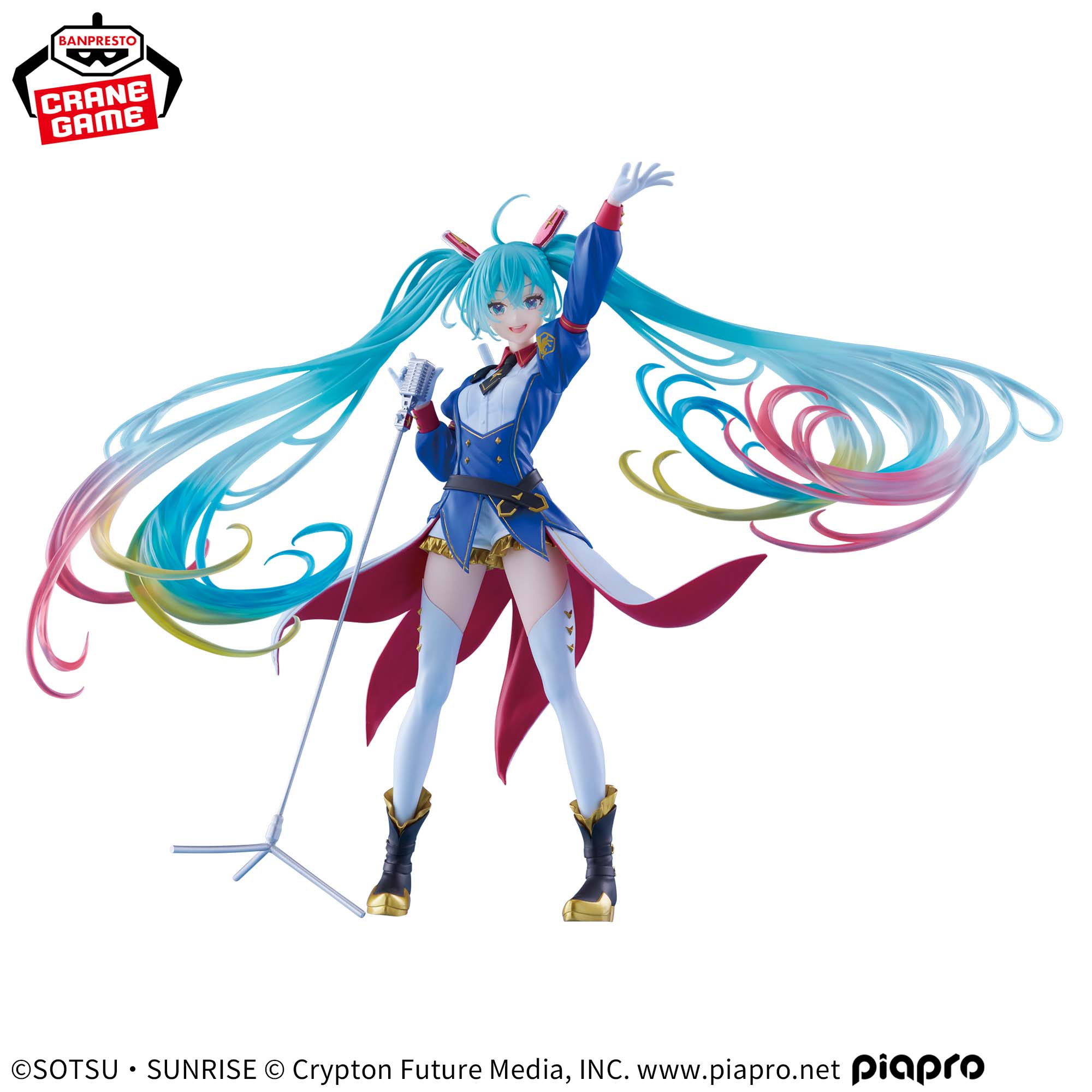 MIKU - GUNDAM X HATSUNE MIKU COLLABORATION - Hatsune Miku - Banpresto - Banpresto Evolve