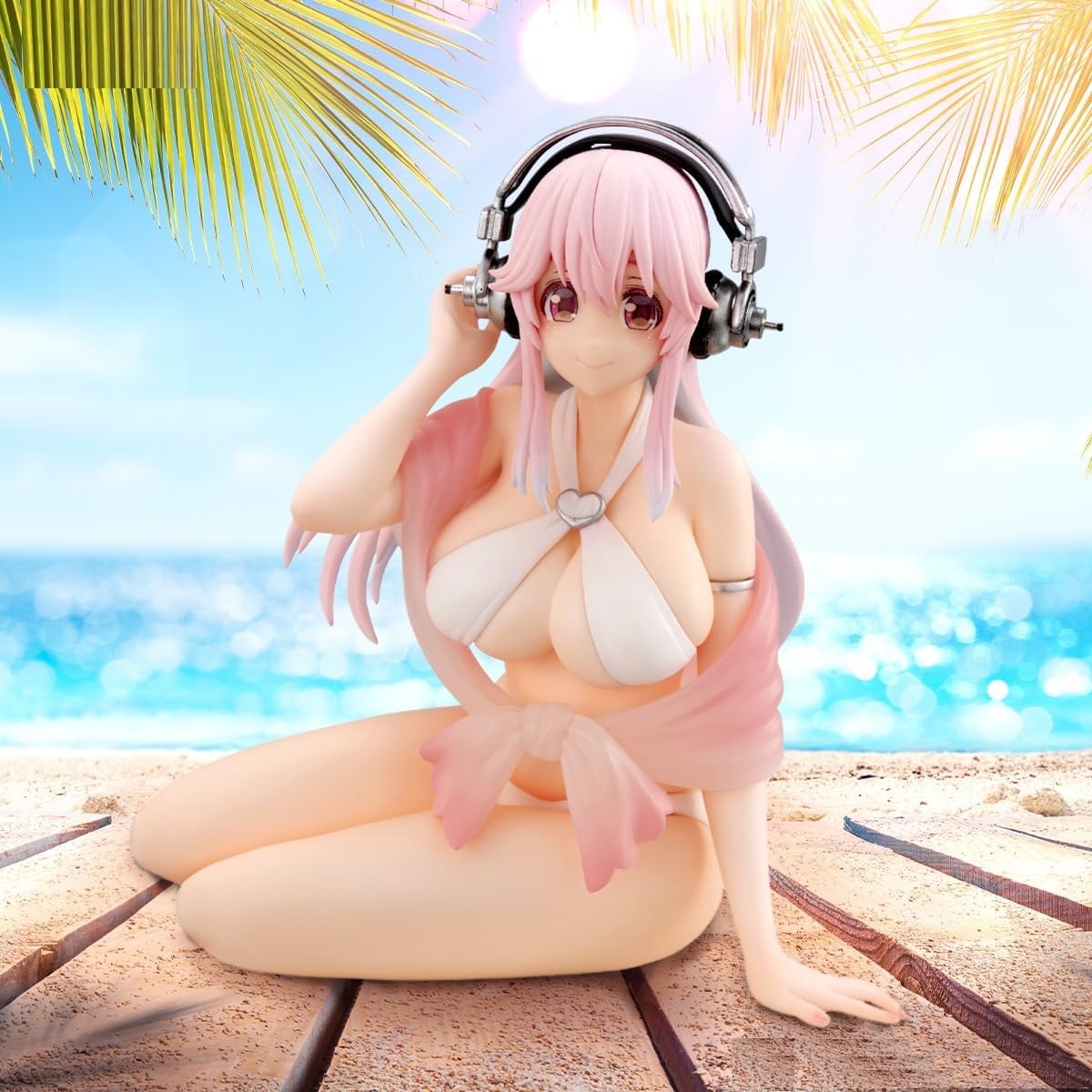 SONICO - WHITE BIKINI VER. - Super Sonico - Furyu - Noodlestopper