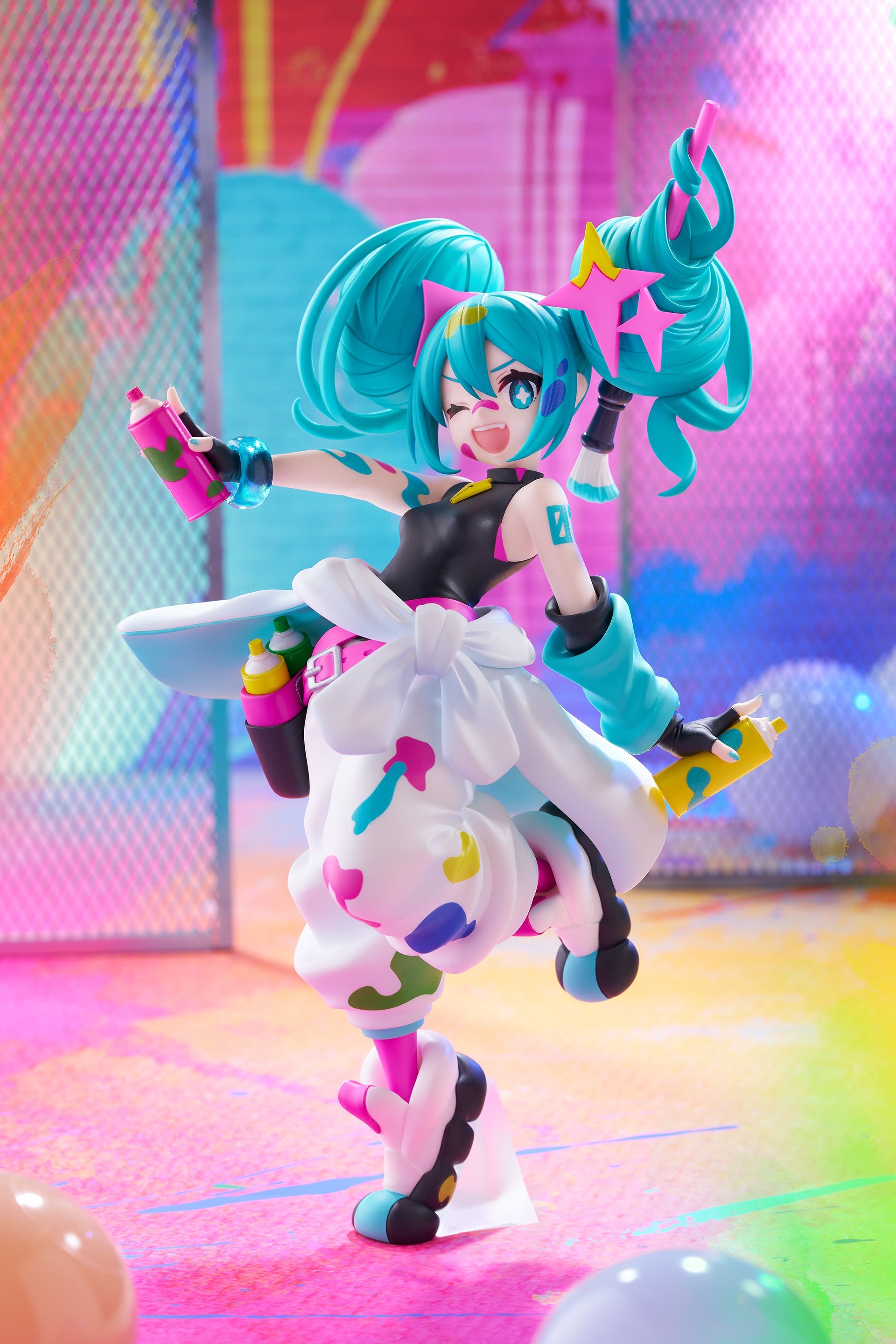 MIKU - PAINT GIRL - Hatsune Miku - Furyu - Trio Try It