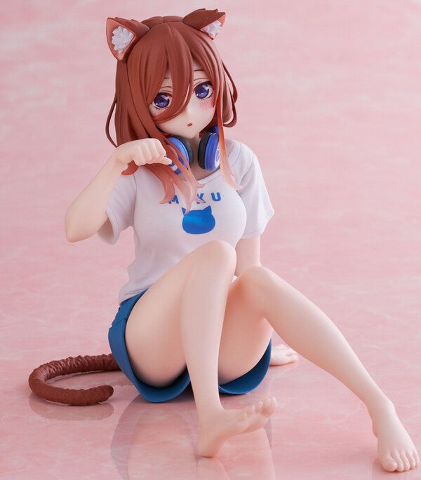MIKU NAKANO - CAT ROOM WEAR VER. - Go Toubun no Hanayome - Taito - Desktop Cute
