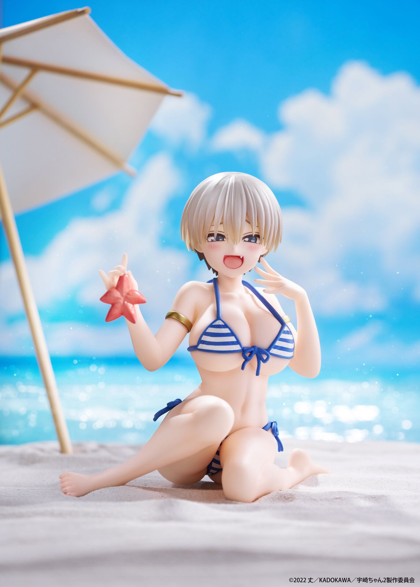 HANA UZAKI - SWIMSUIT IN THE BEACH VER. - Uzaki-chan Wants to Hang Out! - Taito - Desktop Cute